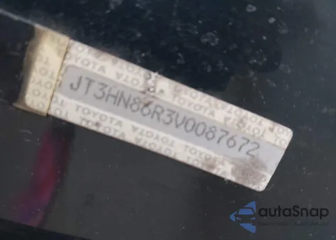 1997 Toyota 4Runner Sr5 V6 from USA, damaged, VIN JT3HN86R3V0087672